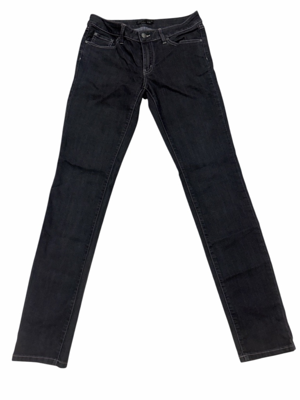 Prana Dark Wash Skinny Jeans Mid Rise Stretch Denim Women 8/29